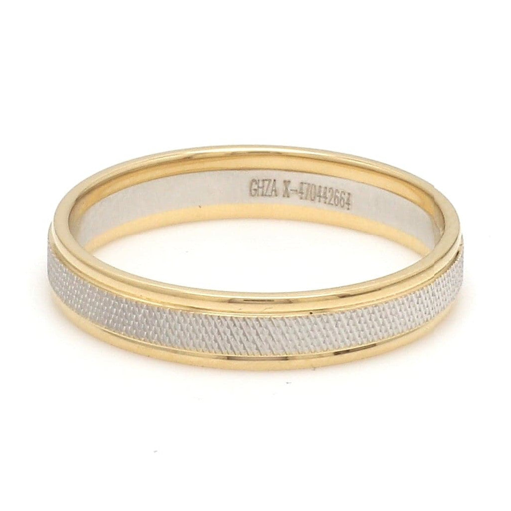 Designer Unisex Platinum & Yellow Gold Couple Rings JL PT 1121-A