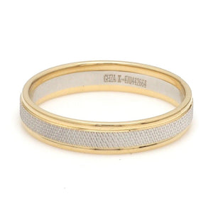 Designer Unisex Platinum & Yellow Gold Couple Rings JL PT 1121-A