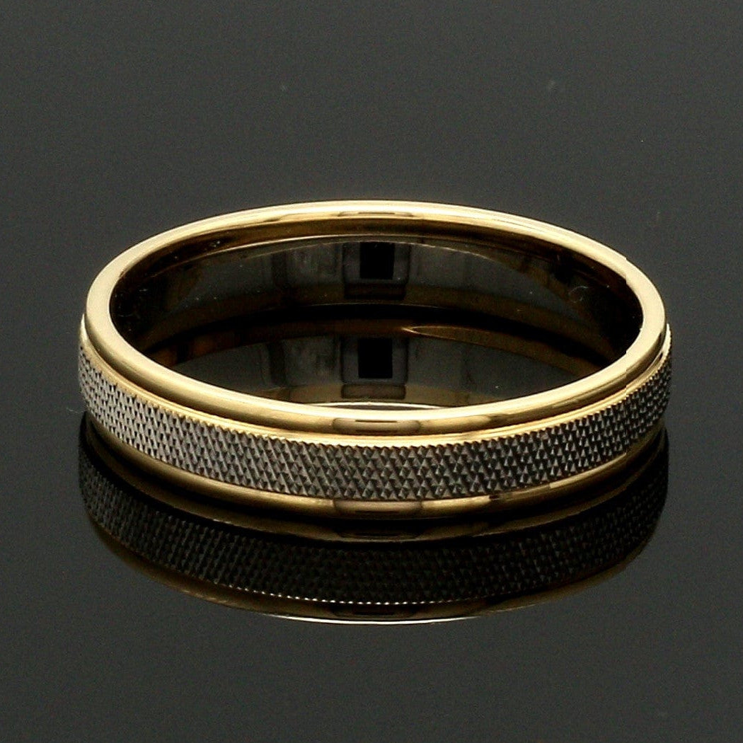 Designer Unisex Platinum & Yellow Gold Couple Rings JL PT 1121-A