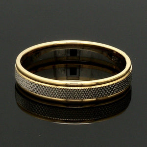 Designer Unisex Platinum & Yellow Gold Couple Rings JL PT 1121-A