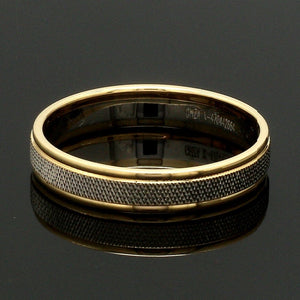 Designer Unisex Platinum & Yellow Gold Couple Rings JL PT 1121-A