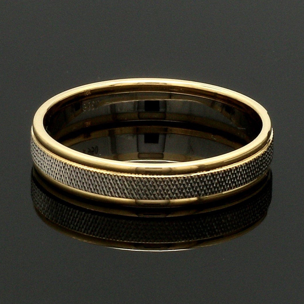 Designer Unisex Platinum & Yellow Gold Couple Rings JL PT 1121-A