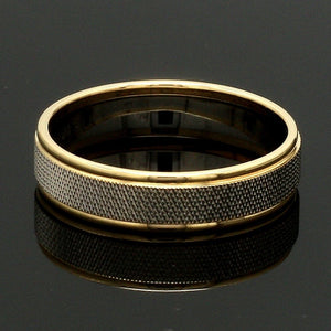 Designer Unisex Platinum & Yellow Gold Couple Rings JL PT 1121-A