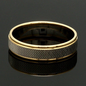 Designer Unisex Platinum & Yellow Gold Couple Rings JL PT 1121-A