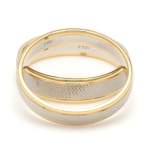 Designer Unisex Platinum & Yellow Gold Couple Rings JL PT 1121-A