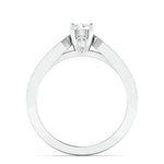 Load image into Gallery viewer, Diamond Accent Platinum Solitaire Mounting JL PT 672-M
