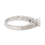 Load image into Gallery viewer, Diamond Accent Platinum Solitaire Mounting JL PT 672-M
