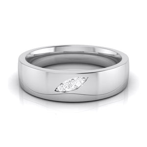 Diamond Platinum Love Bands JL PT R-8040