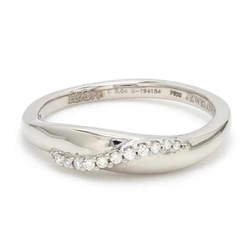 Elegant Platinum Couple Rings JL PT 453