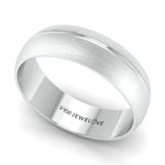 Load image into Gallery viewer, Elegant Platinum Couple Rings with Line Groove JL PT 567
