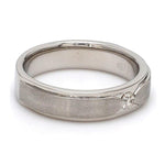 Load image into Gallery viewer, Elegant Platinum Love Bands with Matte Finish JL PT 529
