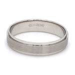 Load image into Gallery viewer, Elegant Platinum Love Bands with Matte Finish JL PT 529
