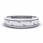 Load image into Gallery viewer, Elegant Platinum Wedding Band for Men  JL PT 5875
