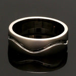 Load image into Gallery viewer, Elegant Platinum Wedding Bands JL PT 130
