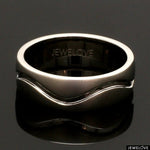 Load image into Gallery viewer, Elegant Platinum Wedding Bands JL PT 130
