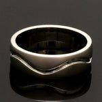 Load image into Gallery viewer, Elegant Platinum Wedding Bands JL PT 130
