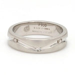 Load image into Gallery viewer, Elegant Platinum Wedding Bands JL PT 130
