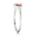 Load image into Gallery viewer, Entangled Heart Simple Platinum &amp; Rose Gold Ring for Women JL PT 549
