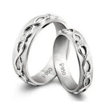 Load image into Gallery viewer, Eternity of Infinite Love Platinum Love Bands JL PT 218
