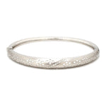 Load image into Gallery viewer, Ethnic Platinum Bracelet with Laser Cutting &amp; Diamonds SJ PTB 104
