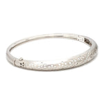 Load image into Gallery viewer, Ethnic Platinum Bracelet with Laser Cutting &amp; Diamonds SJ PTB 104
