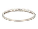 Load image into Gallery viewer, Ethnic Platinum Bracelet with Laser Cutting &amp; Diamonds SJ PTB 104
