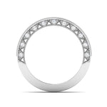 Load image into Gallery viewer, Exquisite Half Eternity Platinum Ring with Diamonds JL PT 443
