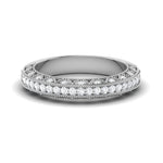 Load image into Gallery viewer, Exquisite Half Eternity Platinum Ring with Diamonds JL PT 443
