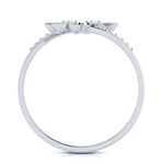 Load image into Gallery viewer, Flowery Platinum Ring for Women JL PT LR 41
