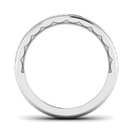 Load image into Gallery viewer, Half Eternity Platinum Wedding Band with Diamonds Ring JL PT 6768
