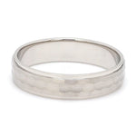 Load image into Gallery viewer, Hammer Finish Plain Platinum Band JL PT 681
