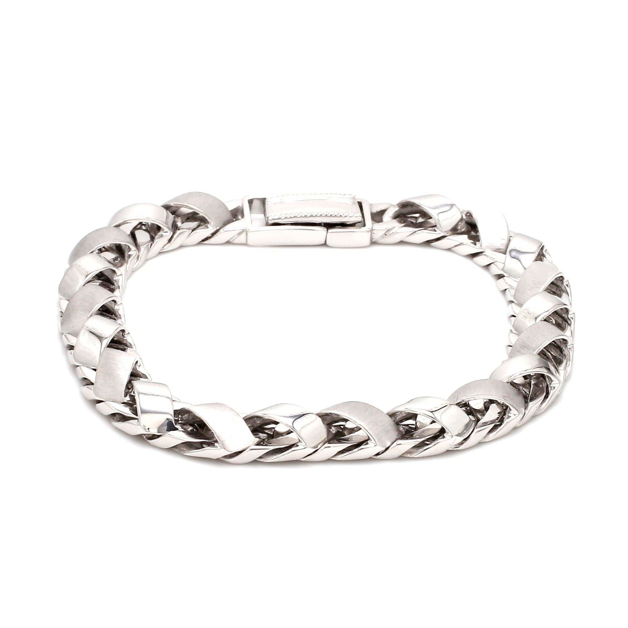 Heavy Platinum Bracelet for Men JL PTB 641