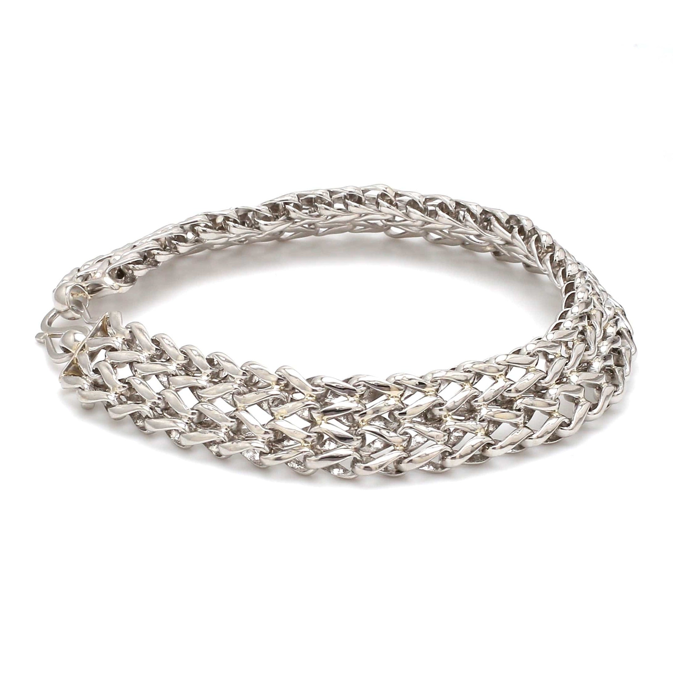 Heavy Platinum Bracelet for Men JL PTB 700