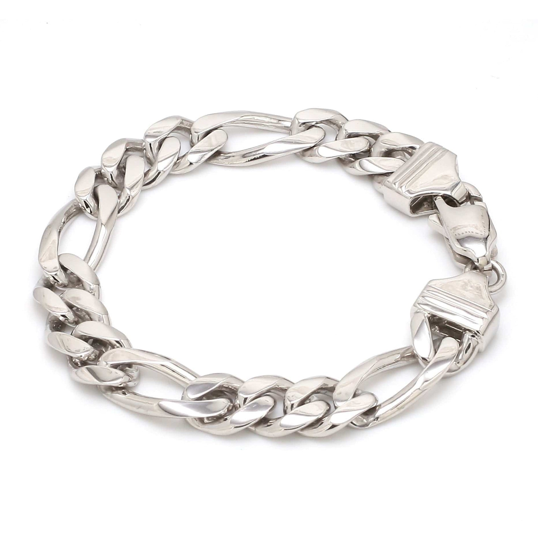 Heavy Platinum Bracelet for Men JL PTB 800