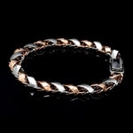 Load image into Gallery viewer, Heavy Platinum &amp; Gold Bracelet for Men JL PTB 641-RG
