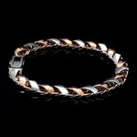 Load image into Gallery viewer, Heavy Platinum &amp; Gold Bracelet for Men JL PTB 641-RG
