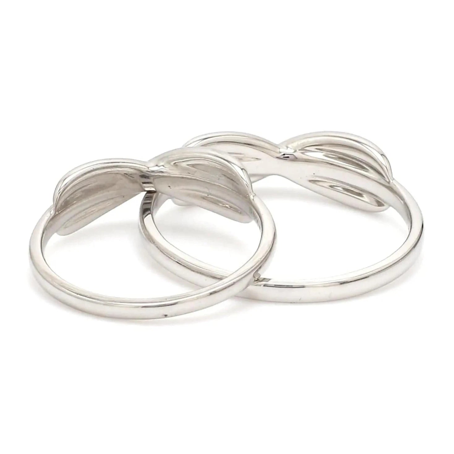 Infinity Plain Platinum Ring for Men JL PT 459