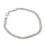 Load image into Gallery viewer, Japanese 3 Line Platinum Bracelet for Women JL PTB 664
