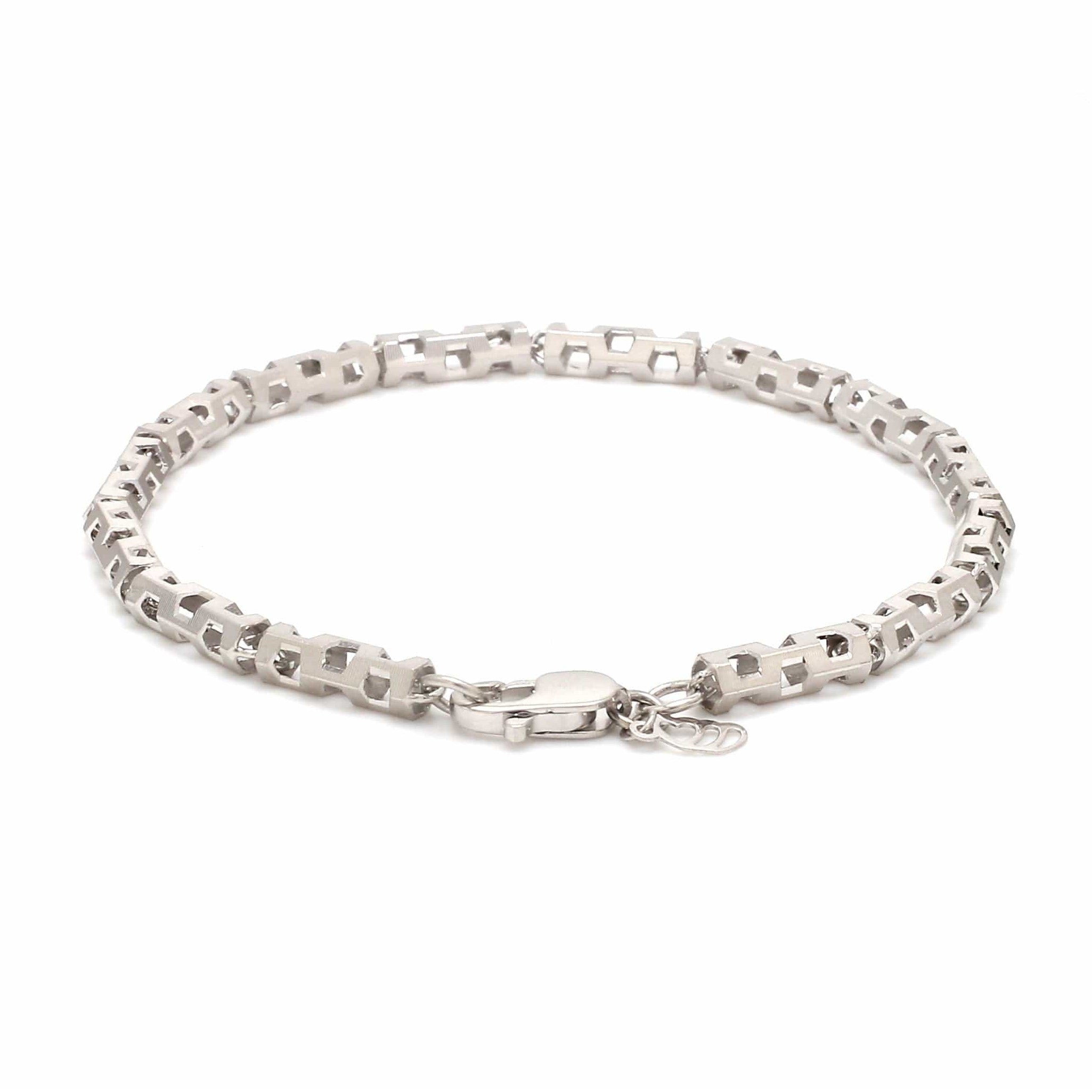 Japanese Designer Links Platinum Bracelet for men JL PTB 1154