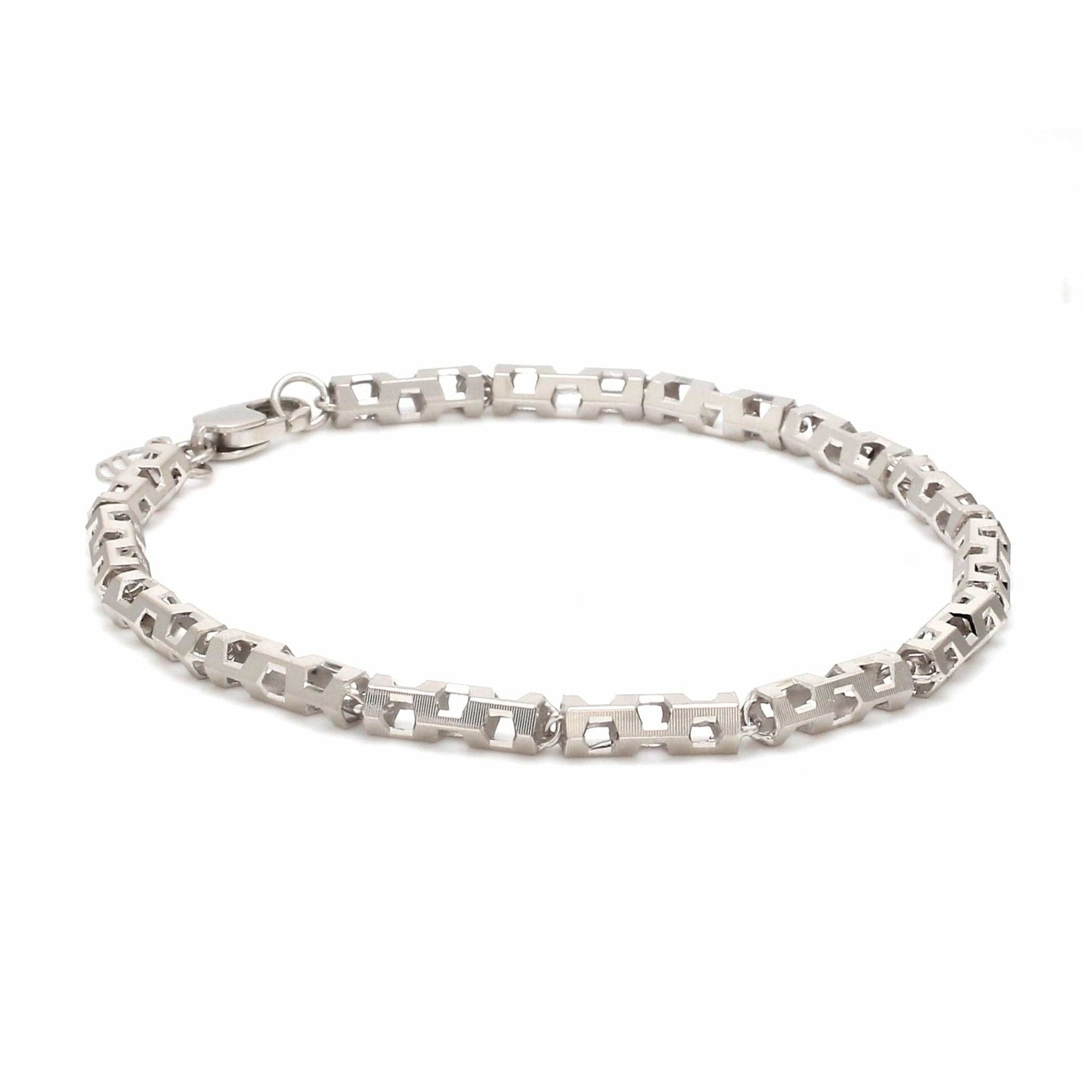 Japanese Designer Links Platinum Bracelet for men JL PTB 1154