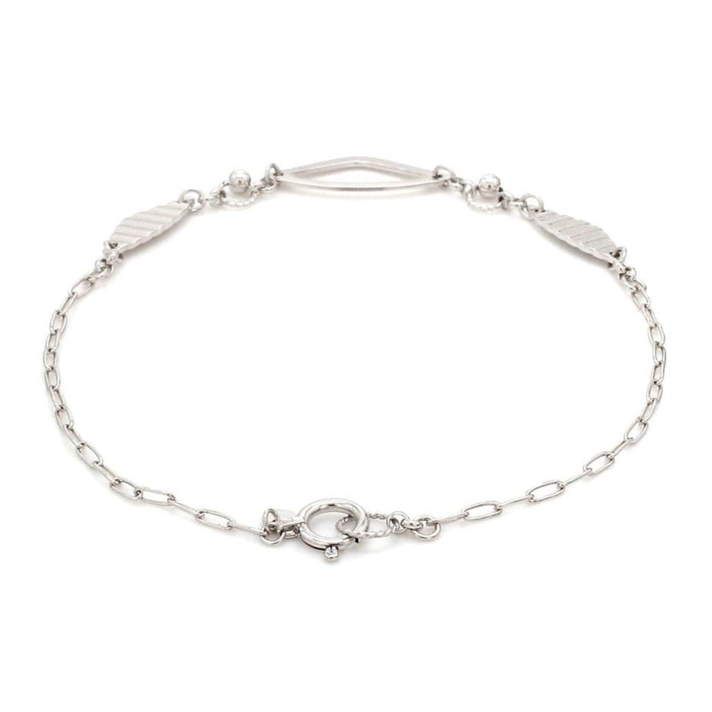 Japanese Platinum Light Weight Bracelet for Women JL PTB 1066