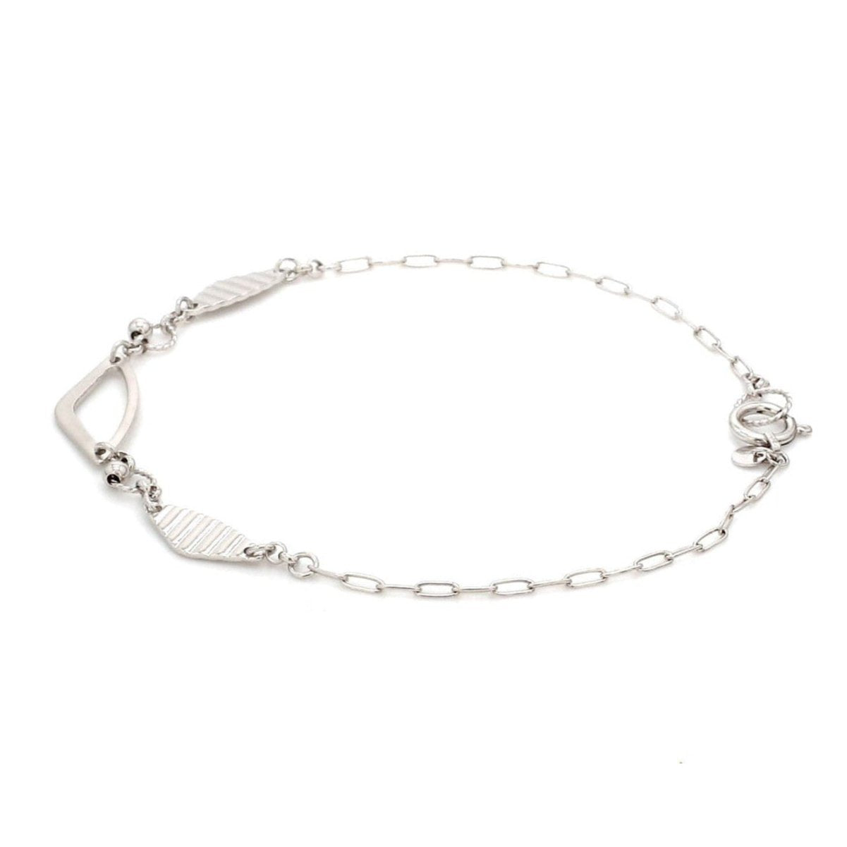 Japanese Platinum Light Weight Bracelet for Women JL PTB 1066