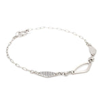 Load image into Gallery viewer, Japanese Platinum Light Weight Bracelet for Women JL PTB 1066
