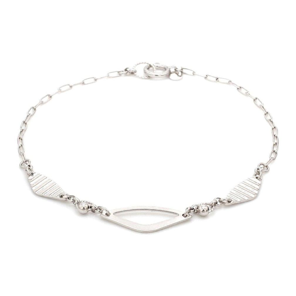 Japanese Platinum Light Weight Bracelet for Women JL PTB 1066