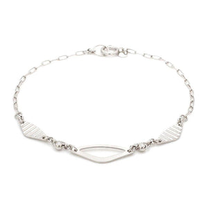 Japanese Platinum Light Weight Bracelet for Women JL PTB 1066