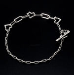 Load image into Gallery viewer, Japanese Platinum Links Heart Bracelet for Women JL PTB 1160
