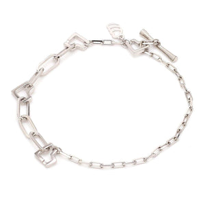 Japanese Platinum Links Heart Bracelet for Women JL PTB 1160