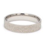 Load image into Gallery viewer, Japanese Platinum Love Bands with Dotted Texture JL PT 923
