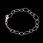 Load image into Gallery viewer, Japanese Platinum Rhombus Links Bracelet for Women JL PTB 1166
