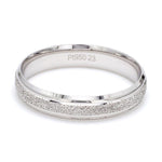 Load image into Gallery viewer, Japanese Rough Texture Platinum Love Bands JL PT 609
